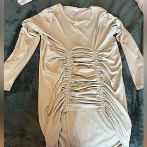 No Boundaries XXXL clinched front dress